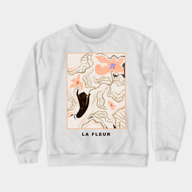 La Fleur Crewneck Sweatshirt by Arty Guava